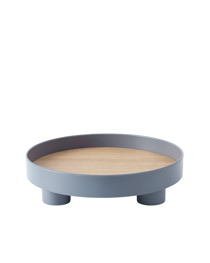 Platform - Sinine serveerimisalus tammespooniga