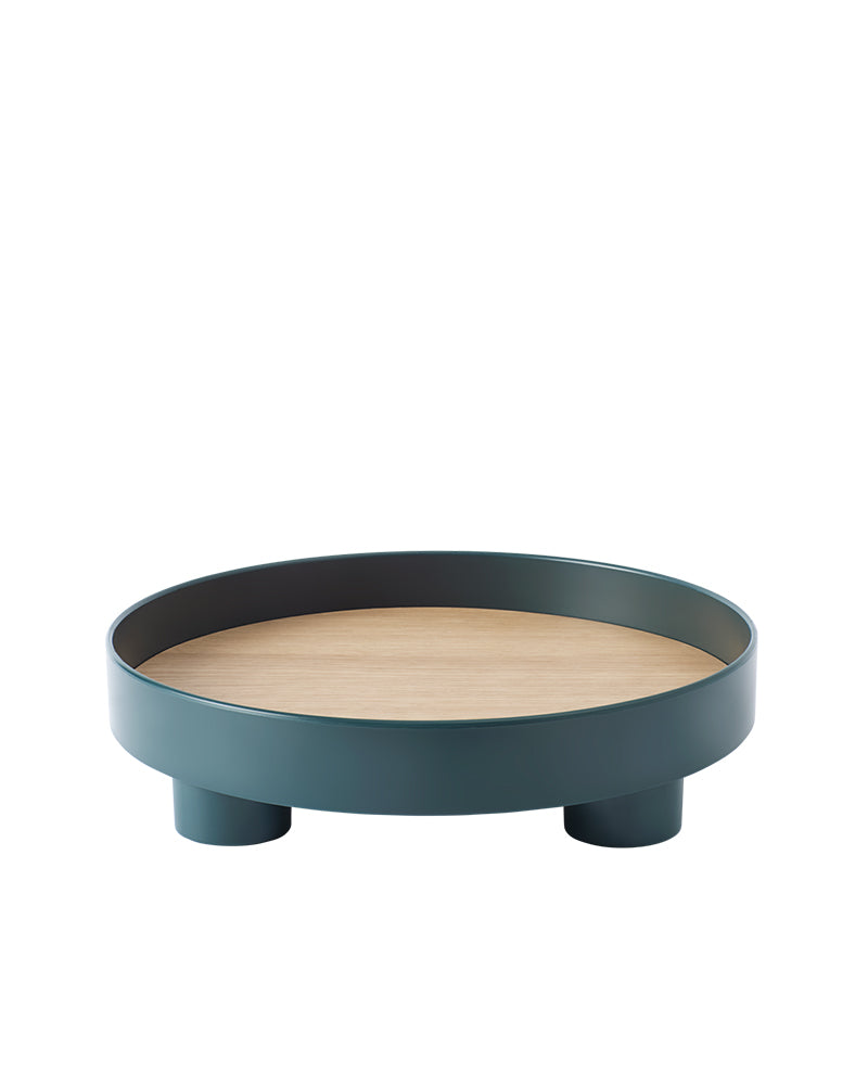 Platform - Roheline serveerimisalus tammespooniga