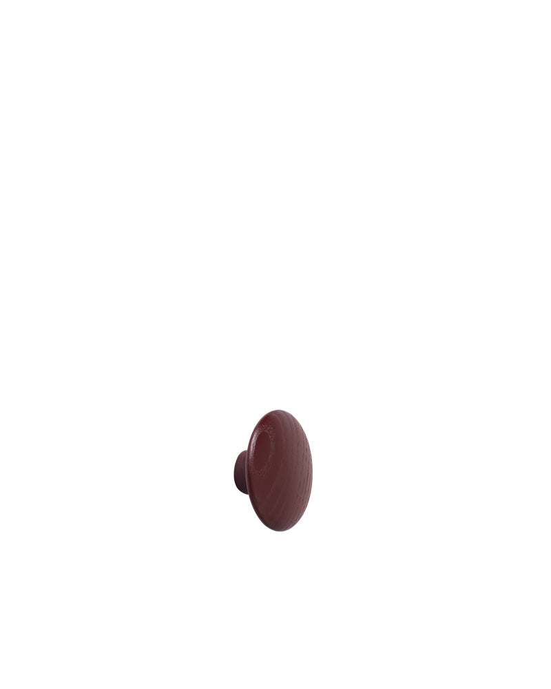 Dots - Konks tumepunase tammepuust - ø6,5