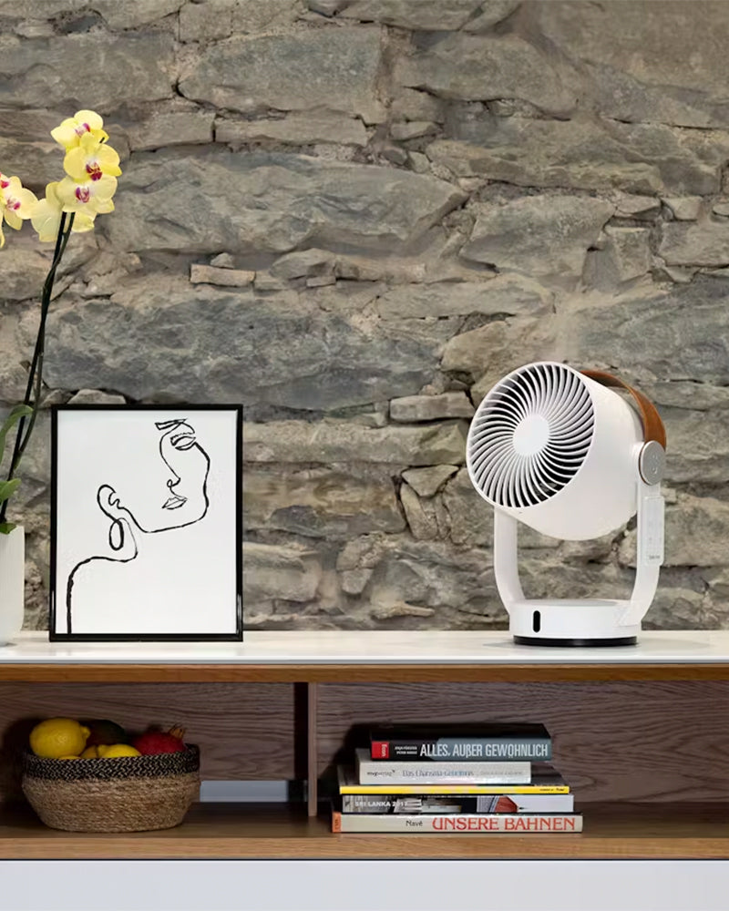 Leo - Valge ventilaator