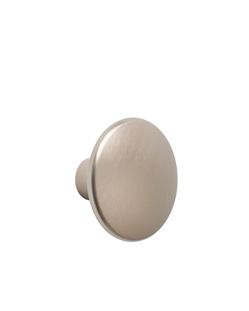 Dots - Riidepuu taupe metallist - ø5