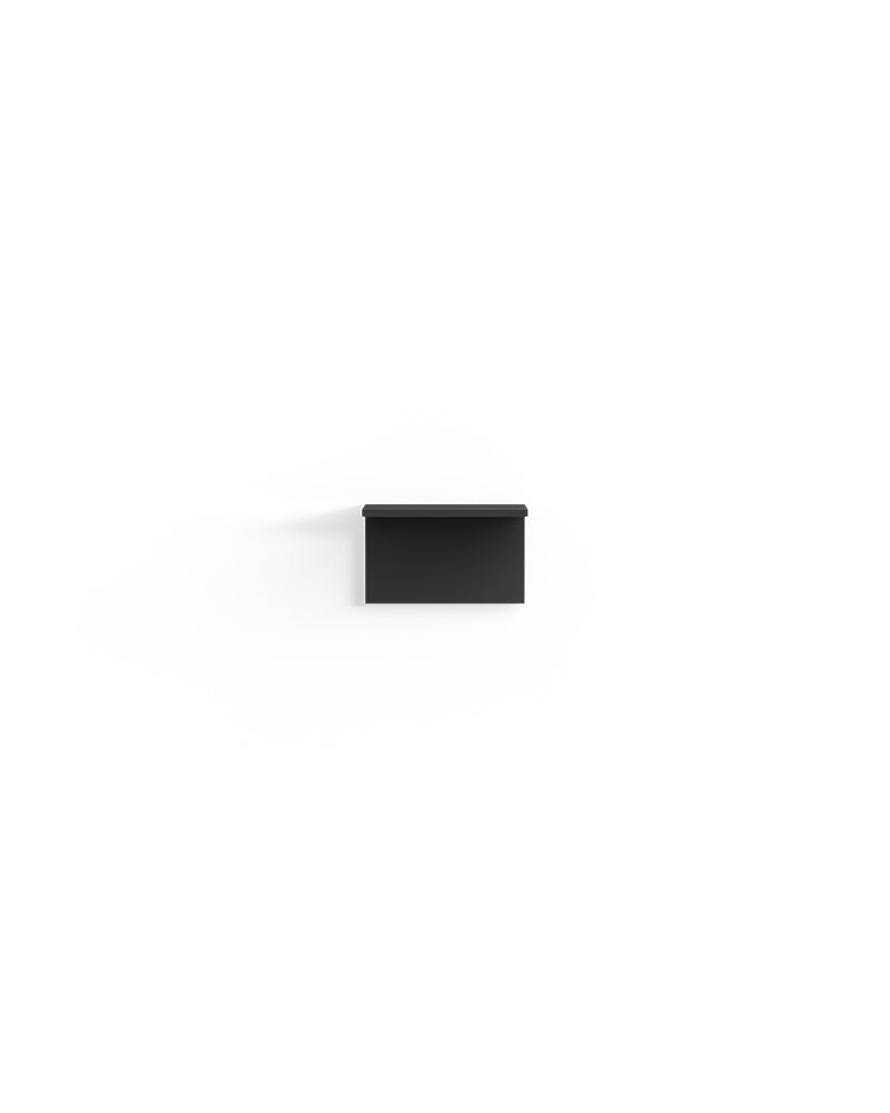 Display Black - 32cm riiul mustast melamiinist