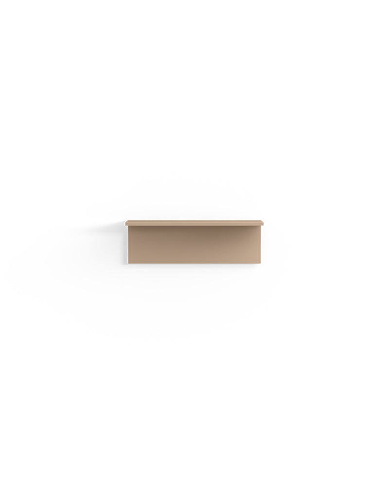 Display Cappuccino - 61cm riiul beežist melamiinist