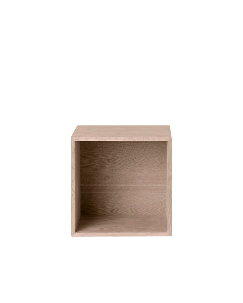 Stacked - Tammepuust riiul ukseta - Keskmine
