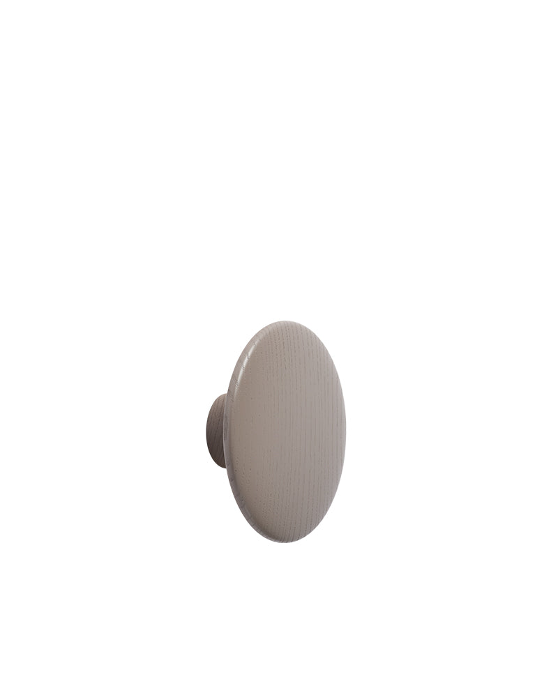Dots - Riidepuu taupe tammespoonist - ø13