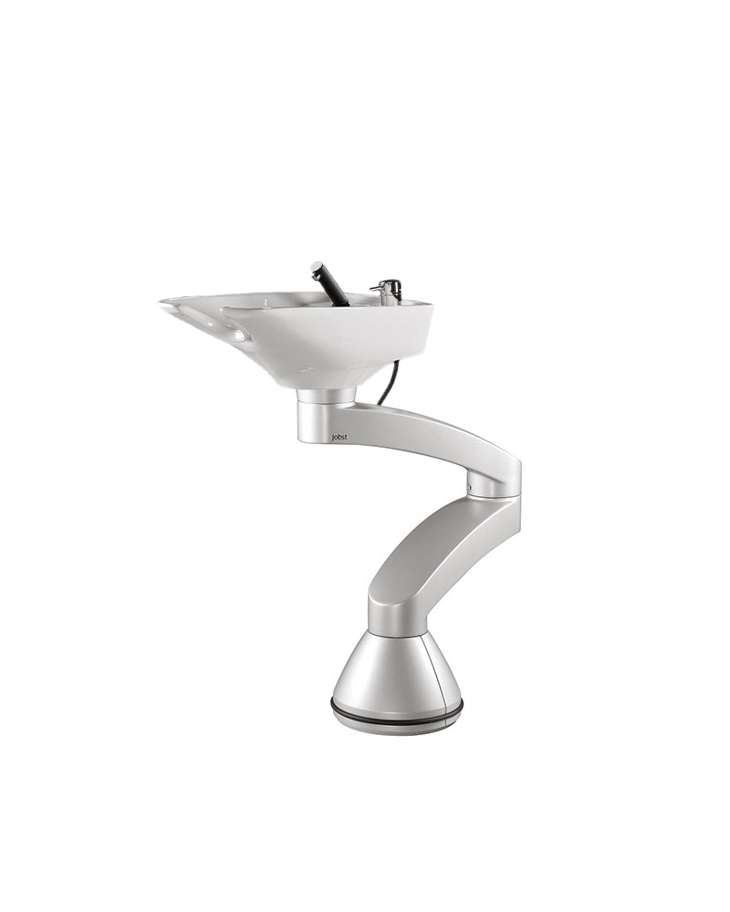 Contura swing PLUS - Alumiinium iseseisev pesukoht - Valge kauss