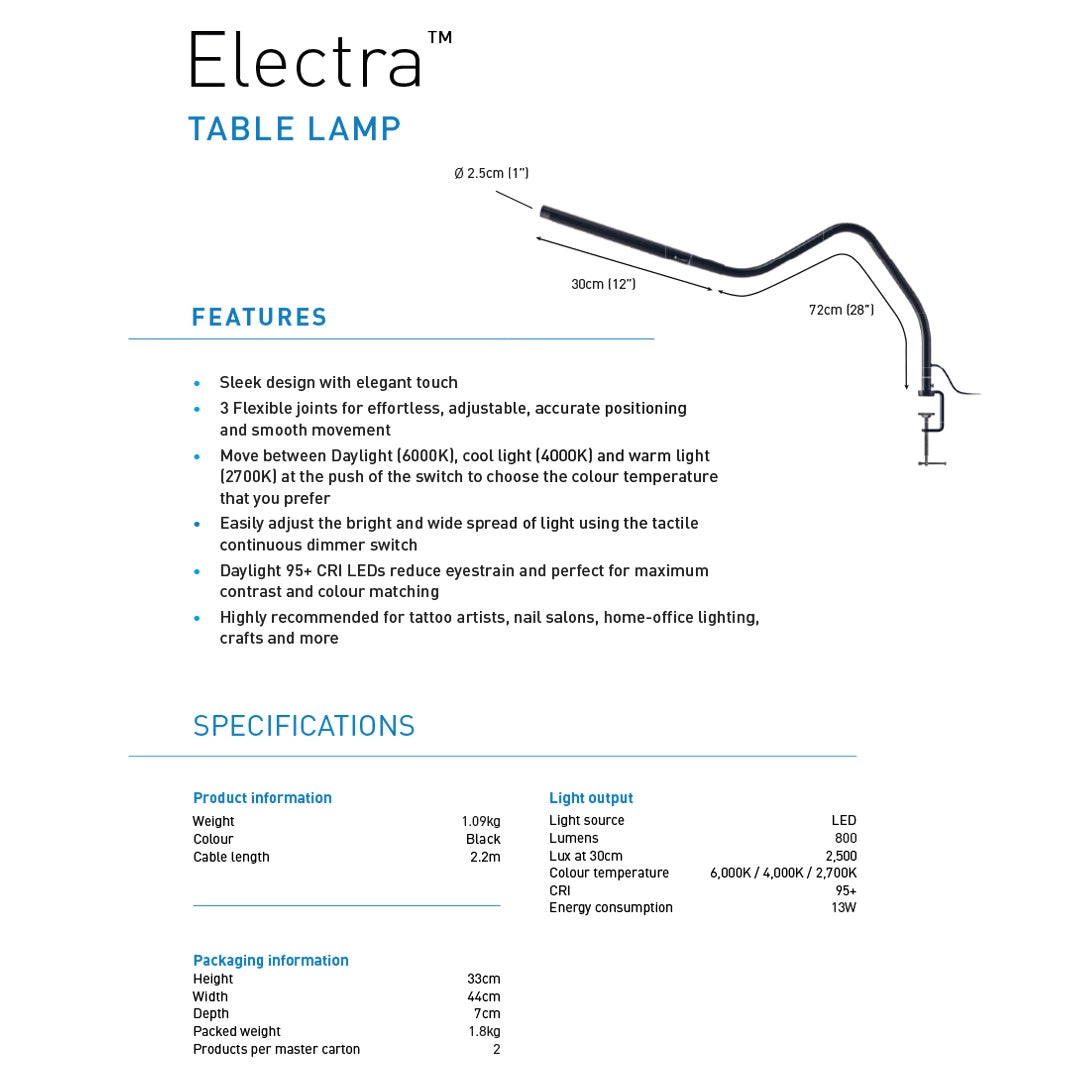 Electra beauty lamp flex-varrega
