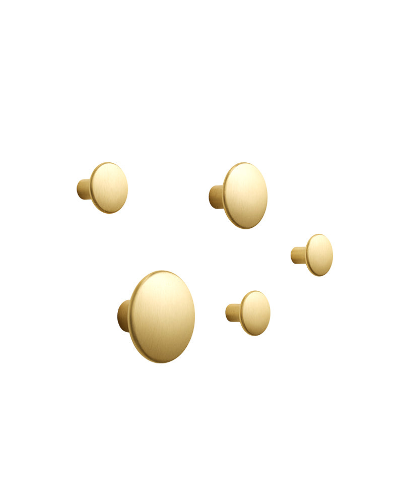 Dots - Riidepuu messingist - 5 tk.