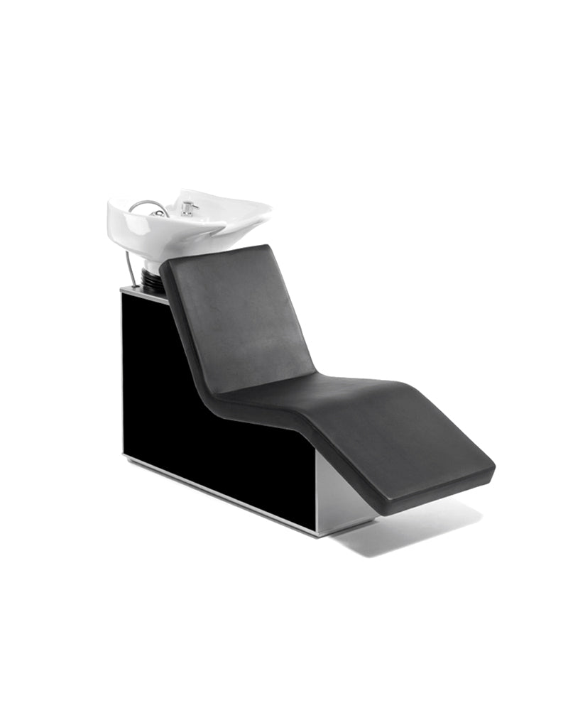 Wellness Sofa - Must pesutool valge valamu ja