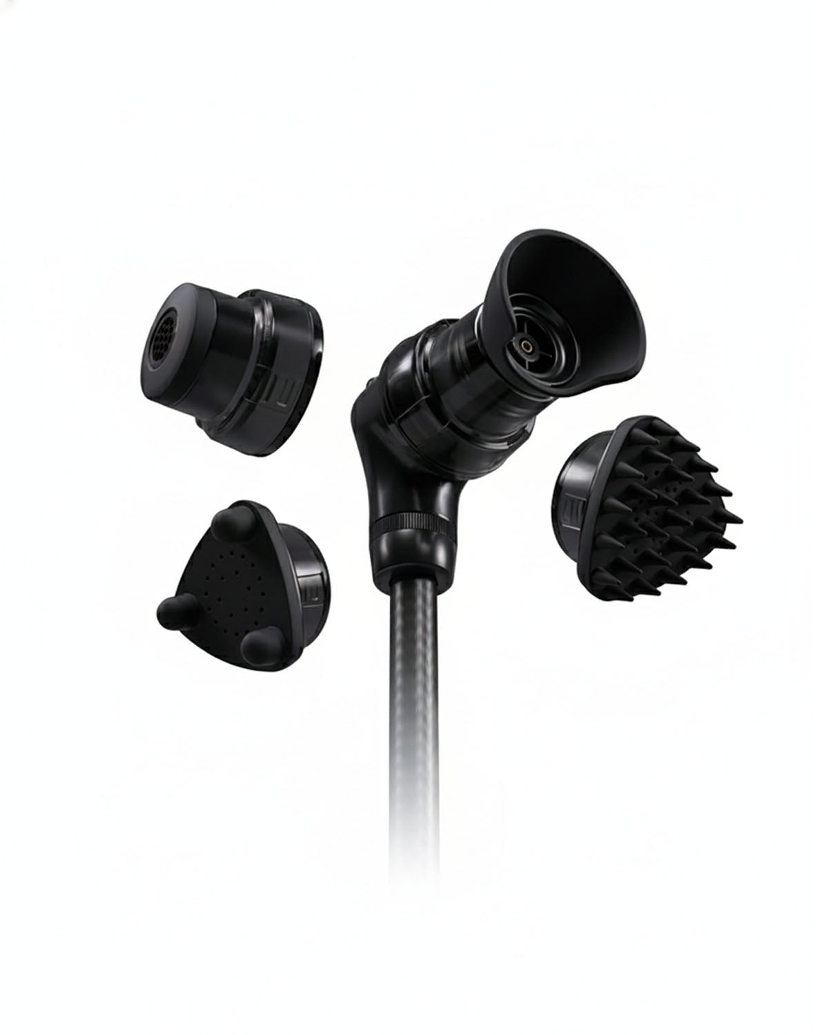Multi Spa-Head Pro - Komplekt 4 luksusliku Head Spa dušipeaga