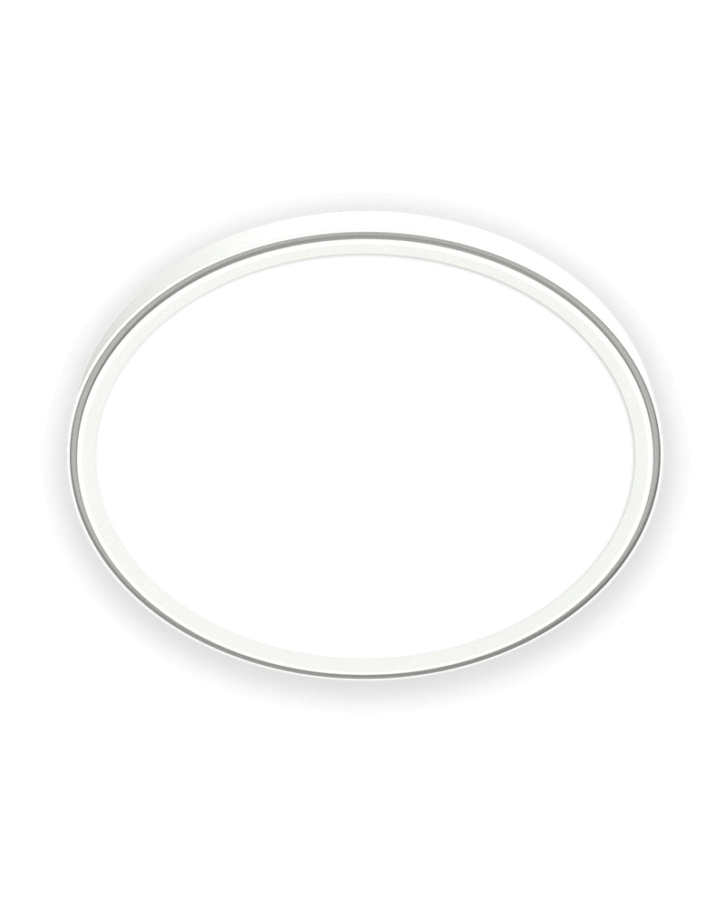 Sun LED - Valge ümmargune juuksuri valgustus - ø80cm