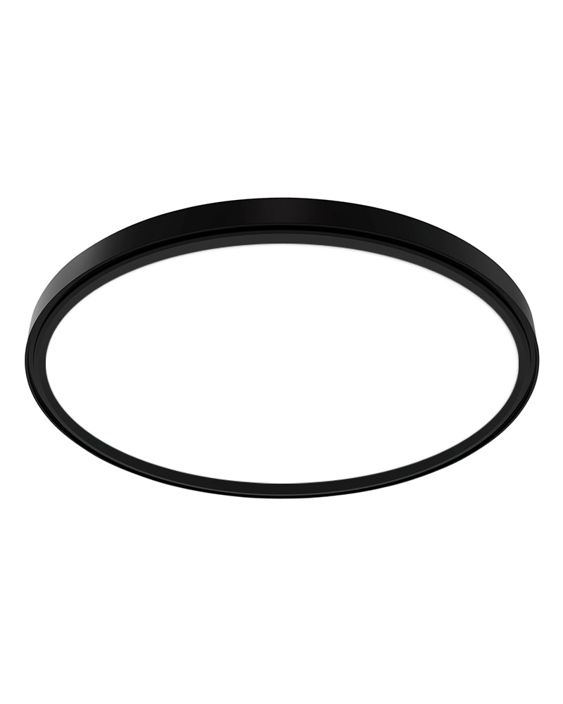 Sun LED - Must ümmargune juuksuri valgustus - ø80cm