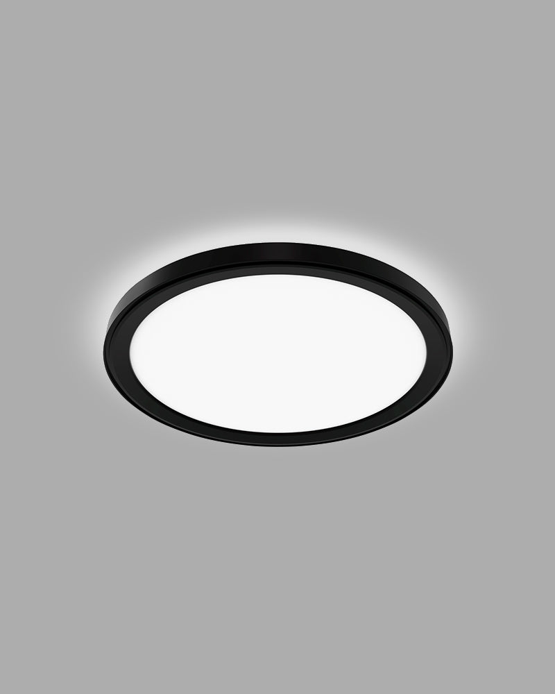 Sun LED - Must ümmargune juuksuri valgustus - ø33cm