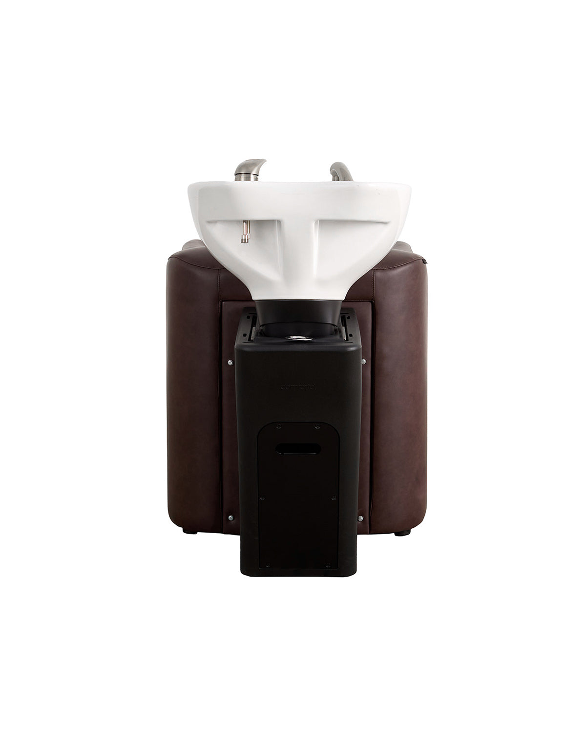 Vespa Merlot - Pruun pesutool valge kausiga