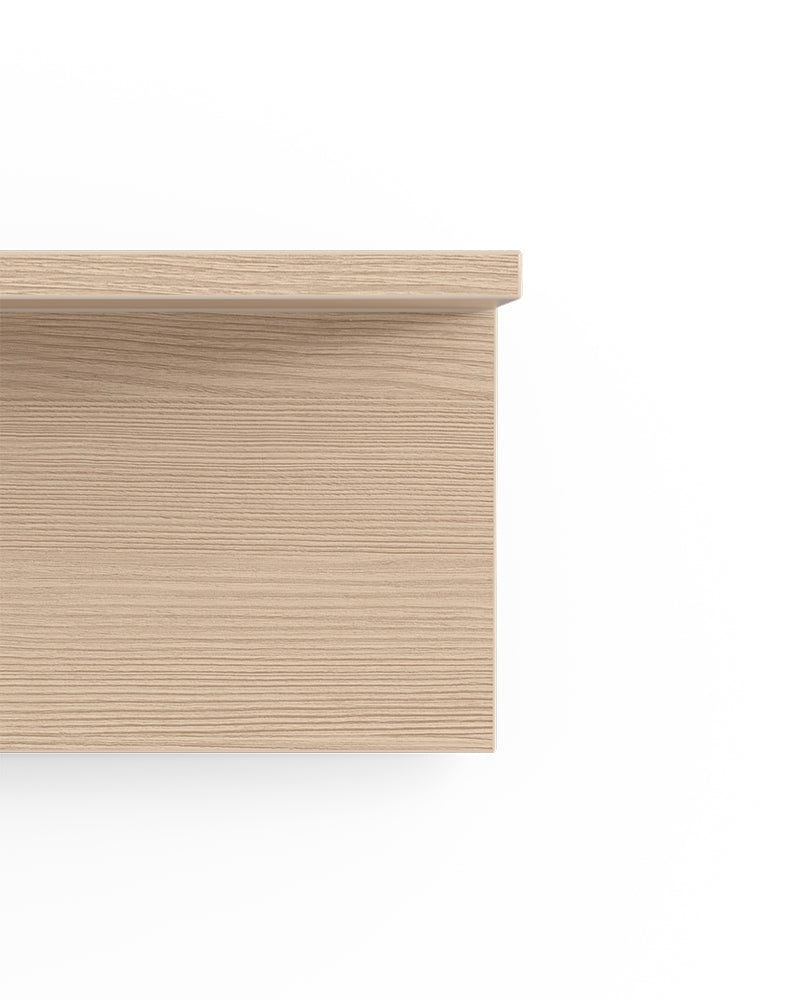Display Oak - 32cm riiul saarepuidumustriga
