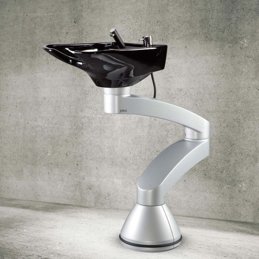 Contura swing PLUS - Alumiinium iseseisev pesukoht - Must kauss