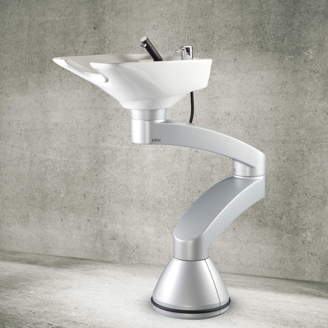 Contura swing PLUS - Alumiinium iseseisev pesukoht - Valge kauss